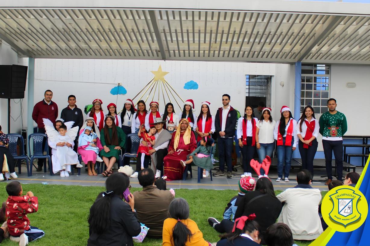 NOVENA DE NAVIDAD DE PREESCOLAR CON LAS FAMILIAS DE LOS ESTUDIANTES