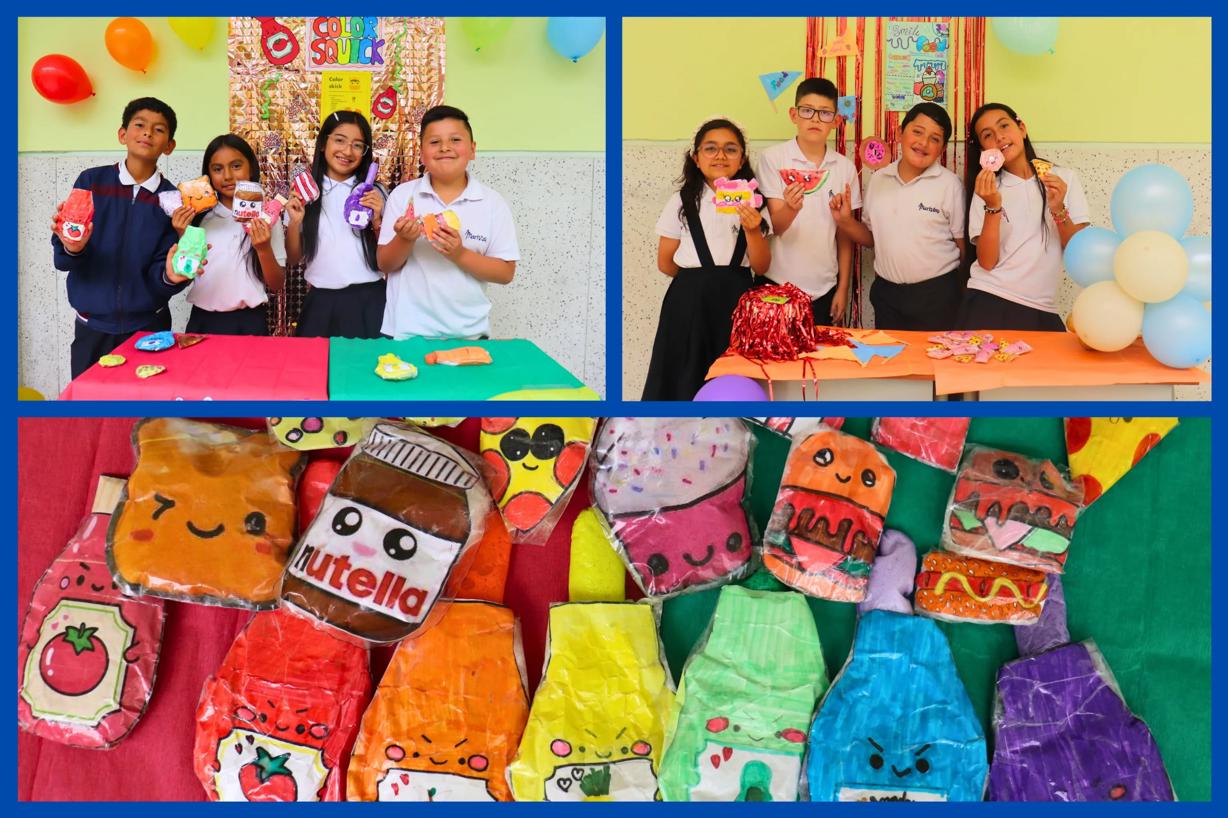 LOS ESTUDIANTES DE GRADO QUINTO PRESENTAN SUS PROYECTOS DE EMPRENDIMIENTO Y CREATIVIDAD