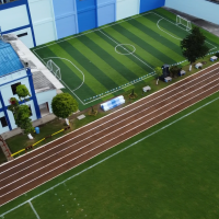 Cancha sintética junto al estadio